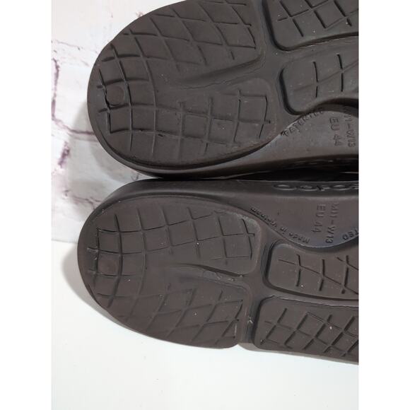 OOFOS Ooriginal Recovery Adult Flip Flop Sandals Mens 11 Womens 13 Brown - Picture 9 of 10